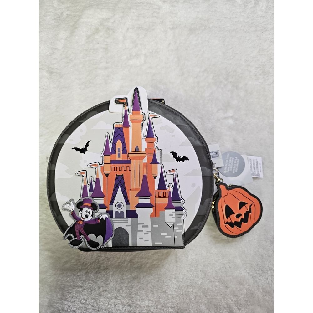 Disney Parks Loungefly Halloween  2025 Backpack Limited‎ Edition Glows In Dark